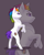 Size: 2000x2500 | Tagged: safe, artist:joan-grace, oc, oc only, earth pony, pony, frown, high res, male, multicolored hair, rainbow hair, rearing, stallion, underhoof, zoom layer