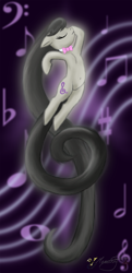 Size: 680x1400 | Tagged: safe, artist:smilodonkahn, octavia melody, earth pony, pony, g4, eyes closed, female, impossibly long hair, impossibly long mane, long mane, long tail, solo, tail