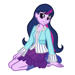 Size: 750x750 | Tagged: safe, artist:wavebreeze234, twilight sparkle, equestria girls, g4, clothes, female, simple background, solo, transparent background