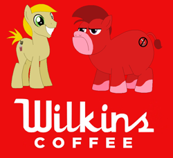 Size: 790x719 | Tagged: safe, oc, oc only, pony, ponified, this will end in death, this will end in pain, this will not end well, wilkins, wilkins coffee, wontkins