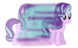Size: 1200x741 | Tagged: safe, artist:php178, derpibooru exclusive, starlight glimmer, pony, unicorn, every little thing she does, g4, season 6, accelero, animated, animated png, blinking, blurry, duality, duplication, glowing, glowing horn, great moments in animation, head tilt, horn, inspired by another artist, looking forward, magic, magic aura, nodding, perfect loop, powerful, raised chin, similo duplexis, simple background, smear frame, smiling, sparkles, spell, standing, transparent background, vector, vector trace
