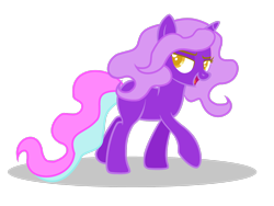 Size: 2820x2126 | Tagged: safe, artist:aonairfaol, oc, oc only, pony, unicorn, base used, eyelashes, female, high res, horn, mare, raised hoof, simple background, smiling, solo, transparent background, unicorn oc