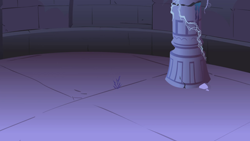 Size: 1280x720 | Tagged: safe, screencap, friendship is magic, g4, season 1, background, castle of the royal pony sisters, column, liminal space, no pony, scenic ponyville