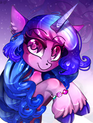 Size: 1280x1691 | Tagged: safe, artist:rocioam7, izzy moonbow, pony, unicorn, g5, female, hooves, solo