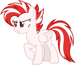 Size: 1024x879 | Tagged: safe, artist:pegasski, oc, oc only, oc:total recall, pegasus, pony, g4, female, mare, simple background, solo, transparent background