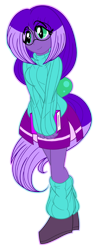 Size: 390x1000 | Tagged: safe, artist:akuoreo, oc, oc only, human, equestria girls, g4, book, clothes, equestria girls-ified, female, glasses, leg warmers, simple background, solo, sweater, transparent background, turtleneck