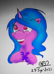 Size: 607x833 | Tagged: safe, artist:gafelpoez, izzy moonbow, pony, g5