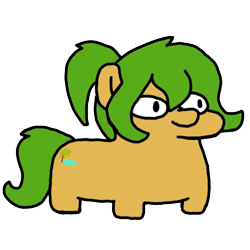 Size: 720x720 | Tagged: safe, artist:fluttershank, oc, oc only, oc:oasis, earth pony, pony, simple background, solo, squatpony, transparent background