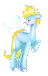 Size: 2338x3694 | Tagged: safe, artist:fantisai, oc, oc only, earth pony, pony, blushing, colored hooves, earth pony oc, embarrassed, high res, male, raised hoof, simple background, solo, stallion, talking, transparent background