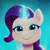 Size: 804x803 | Tagged: safe, screencap, rarity, pony, g5, my little pony: a new generation, cropped, looking at you, prologue, solo