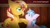 Size: 1280x720 | Tagged: safe, artist:dashienightingale, sunset shimmer, oc, oc:skylight glow, pony, unicorn, fanfic:raised in hate, g4, audio drama, chest fluff, duo, female, filly