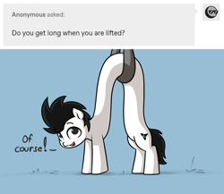 Size: 3116x2700 | Tagged: safe, artist:vipy, oc, oc:vipy, earth pony, pony, high res, long pony