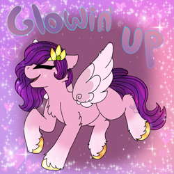 Size: 1439x1439 | Tagged: safe, artist:bluemoon, pipp petals, pegasus, pony, g5, my little pony: a new generation, spoiler:g5, adorapipp, cute, flying, solo