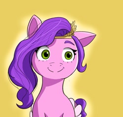 Size: 1801x1714 | Tagged: safe, artist:artiks, pipp petals, pegasus, pony, g5, my little pony: a new generation, adorapipp, cute, female, mare, smiling, solo