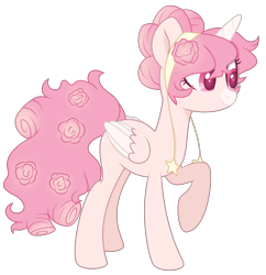 Size: 2100x2165 | Tagged: safe, artist:bubblestormx, oc, oc only, oc:rosalia, alicorn, pony, female, high res, mare, simple background, solo, transparent background