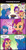Size: 800x1540 | Tagged: safe, artist:uotapo, izzy moonbow, pipp petals, sunny starscout, zipp storm, earth pony, pegasus, pony, unicorn, g5, my little pony: a new generation, spoiler:my little pony: a new generation, blushing, bracelet, comic, dialogue, eyes closed, female, jewelry, mare, munching, open mouth, open smile, smiling, sweat, sweatdrop, tongue out