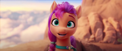 Size: 1920x804 | Tagged: safe, screencap, sunny starscout, earth pony, pony, g5, my little pony: a new generation, spoiler:my little pony: a new generation, 3d, female, mare, solo