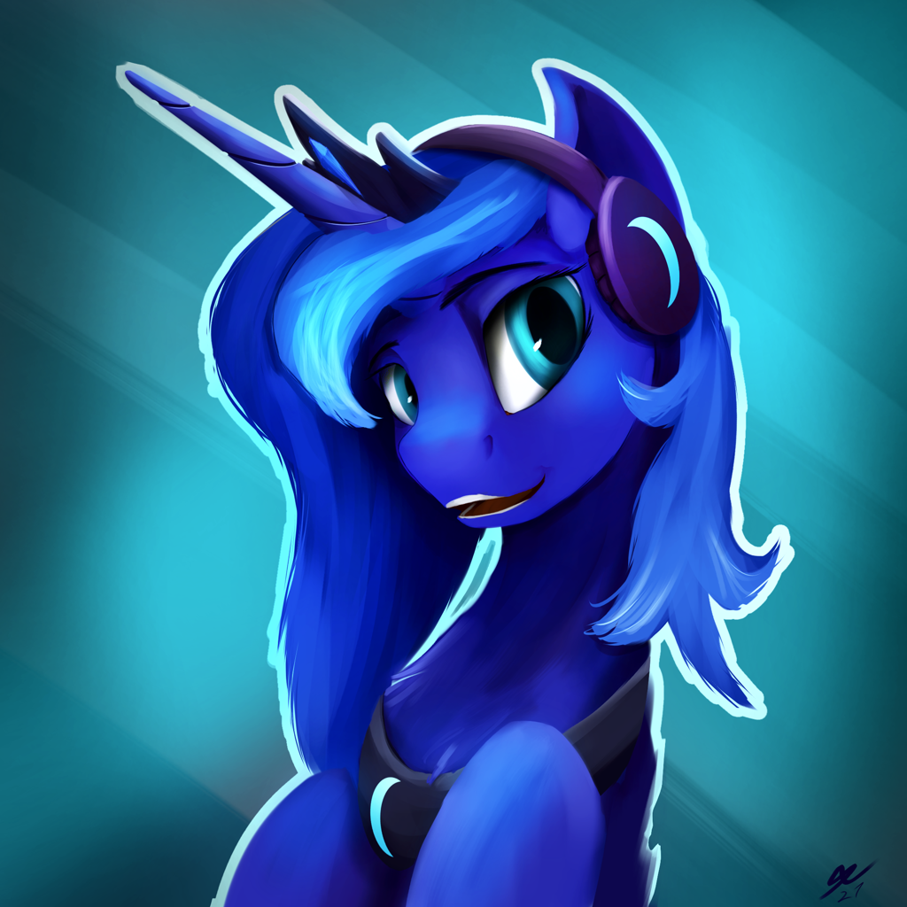 Safe Artist Tenebrisnoctus Princess Luna Alicorn Pony