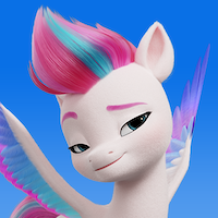 Size: 200x200 | Tagged: safe, zipp storm, pegasus, pony, g5, my little pony: a new generation, official, spoiler:my little pony: a new generation, bust, female, gradient background, icon, mare, netflix, solo, stock render