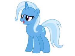 Size: 1280x960 | Tagged: safe, artist:mlpfan3991, trixie, pony, unicorn, g4, eyes open, female, horn, mare, open mouth, solo