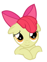 Size: 900x1175 | Tagged: safe, artist:kuren247, apple bloom, earth pony, pony, g4, female, filly, looking at you, solo, vector