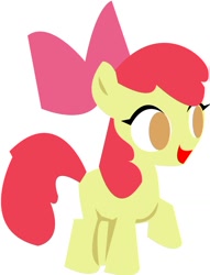 Size: 801x1051 | Tagged: safe, artist:rainygami, apple bloom, earth pony, pony, g4, female, filly, solo