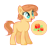 Size: 760x747 | Tagged: safe, artist:moonnightshadow-mlp, oc, oc only, earth pony, pony, female, mare, offspring, parent:applejack, parent:caramel, parents:carajack, simple background, solo, transparent background