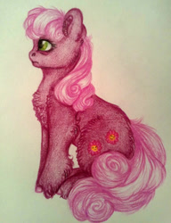 Size: 809x1054 | Tagged: safe, artist:skior, cheerilee, earth pony, pony, g4, solo, traditional art