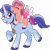 Size: 3514x3500 | Tagged: safe, artist:limedazzle, argyle starshine, sunny starscout, earth pony, pony, g4, g5, my little pony: a new generation, spoiler:my little pony: a new generation, coat markings, colored eyebrows, duo, eyes closed, fake horn, fake wings, father and child, father and daughter, female, filly, filly sunny starscout, g5 to g4, glasses, high res, jewelry, male, necklace, open mouth, playing, ponies riding ponies, riding, simple background, smiling, socks (coat markings), stallion, sunny starscout riding argyle starshine, transparent background, unshorn fetlocks