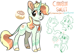 Size: 2502x1773 | Tagged: safe, artist:moccabliss, pony, unicorn, female, magical lesbian spawn, mare, offspring, parent:cinnamon chai, parent:coco pommel, simple background, solo, white background