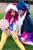 Size: 1071x1632 | Tagged: safe, artist:littleprofessorproductions, artist:sarahndipity cosplay, artist:shelbeanie, pinkie pie, twilight sparkle, human, g4, luna eclipsed, animal costume, chicken pie, chicken suit, clothes, cosplay, costume, irl, irl human, nightmare night costume, photo, star swirl the bearded costume, twilight the bearded