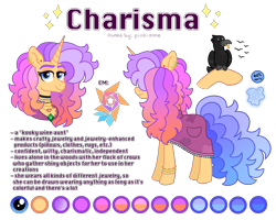 Size: 3128x2500 | Tagged: safe, artist:pink-pone, oc, oc only, oc:charisma, pony, unicorn, clothes, female, high res, mare, reference sheet, simple background, solo, transparent background