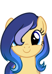 Size: 400x576 | Tagged: safe, artist:yukkimo, oc, oc only, oc:crystal star, pony, bust, female, mare, portrait, simple background, solo, transparent background