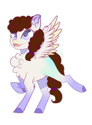 Size: 2104x2851 | Tagged: safe, artist:fantisai, oc, oc only, pegasus, pony, chest fluff, colored hooves, ear fluff, female, high res, looking up, mare, pegasus oc, simple background, smiling, solo, transparent background, wings