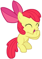 Size: 5795x8192 | Tagged: safe, artist:thatguy1945, apple bloom, earth pony, pony, g4, female, filly, simple background, solo, transparent background, vector