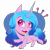 Size: 4000x4000 | Tagged: safe, artist:shkura2011, izzy moonbow, pony, g5, my little pony: a new generation, absurd resolution, chibi, simple background, solo, transparent background