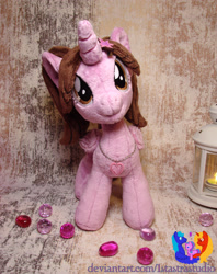 Size: 2304x2908 | Tagged: safe, artist:1stastrastudio, oc, oc only, oc:fairy charmer, alicorn, pony, female, high res, irl, mare, photo, plushie, solo