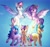 Size: 2772x2605 | Tagged: source needed, safe, artist:dayatora, hitch trailblazer, izzy moonbow, pipp petals, sunny starscout, zipp storm, alicorn, earth pony, pegasus, pony, unicorn, g5, my little pony: a new generation, spoiler:g5, adorapipp, adorazipp, alicornified, artificial wings, augmented, blue background, blue eyes, cute, female, high res, horn, magic, magic horn, magic wings, male, mane five, mare, race swap, royal sisters (g5), siblings, simple background, sisters, spread wings, stallion, sunnycorn, wings