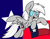 Size: 2428x1870 | Tagged: safe, artist:derpyalex2, oc, oc:silver edge, pegasus, pony, cute, female, mare, solo, texas