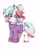 Size: 1237x1633 | Tagged: safe, artist:cottonsweets, oc, oc only, oc:cottonsweets, pony, unicorn, g5, clothes, looking at you, smiling, solo, sweater