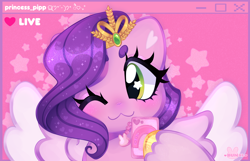 Size: 4000x2576 | Tagged: safe, artist:bunxl, pipp petals, pegasus, pony, g5, my little pony: a new generation, adorapipp, cute, one eye closed