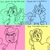 Size: 2048x2048 | Tagged: safe, artist:queertrixie, izzy moonbow, pipp petals, sprout cloverleaf, sunny starscout, pony, g5, my little pony: a new generation, adorapipp, cute, high res, meme, motivational, murder is okay, one of these things is not like the others, watermark