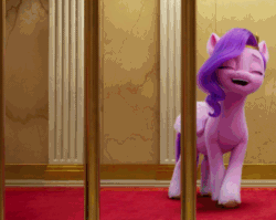 Size: 800x638 | Tagged: safe, screencap, pipp petals, pegasus, pony, g5, my little pony: a new generation, spoiler:my little pony: a new generation, 3d, adorapipp, animated, cute, female, gif, solo