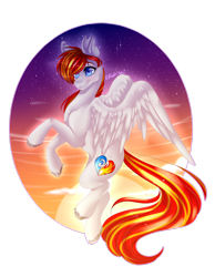 Size: 2158x2778 | Tagged: safe, artist:fantisai, oc, oc only, pegasus, pony, colored hooves, high res, pegasus oc, simple background, smiling, solo, transparent background, wings