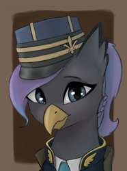 Size: 3120x4200 | Tagged: safe, artist:闪电_lightning, oc, oc only, griffon, equestria at war mod, griffon oc