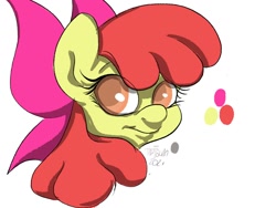 Size: 1200x900 | Tagged: safe, artist:cerbiastrello, apple bloom, earth pony, pony, g4, female, filly, solo