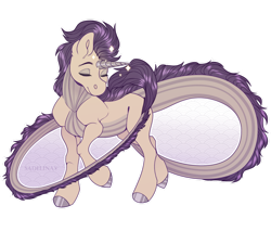 Size: 1280x1091 | Tagged: safe, artist:sadelinav, oc, oc only, pony, unicorn, eyes closed, impossibly long tail, male, simple background, solo, stallion, tail, transparent background