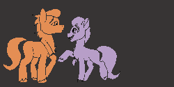 Size: 2000x1000 | Tagged: safe, artist:brainiac, hitch trailblazer, sunny starscout, earth pony, pony, g5, my little pony: a new generation, animated, aseprite, crossover, dancing, deltarune, female, gif, male, mare, pacified, pixel art, stallion, text