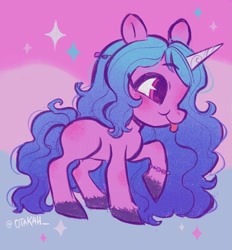 Size: 1901x2048 | Tagged: safe, artist:otakah_, izzy moonbow, pony, unicorn, g5, my little pony: a new generation, spoiler:my little pony: a new generation, female, solo