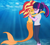 Size: 2220x1998 | Tagged: safe, artist:danielarkansanengine, artist:jadeharmony, sci-twi, sunset shimmer, twilight sparkle, mermaid, fanfic:sunset shimmer discovers her feet, equestria girls, g4, base used, eyes closed, female, kissing, lesbian, mermaid tail, mermaidized, ship:sci-twishimmer, ship:sunsetsparkle, shipping, species swap, the little mermaid, underwater